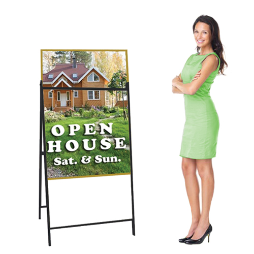 Aframe Sidewalk Sign 24 x 36 Outdoor Sign Holder Frame