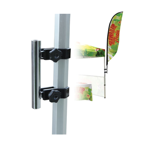 Popup Canopy Flag Holder Attachment for Feather Flags Anything Display