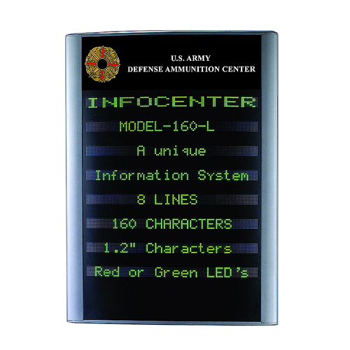 LED Information Center Wall Mount LED Sign With Lightbox LED Display