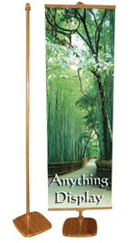 Bamboo Banner Stands