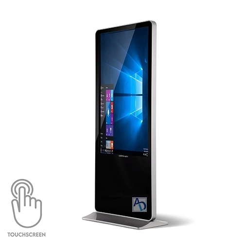 43 inch Vertical 4K Touch Screen Kiosk