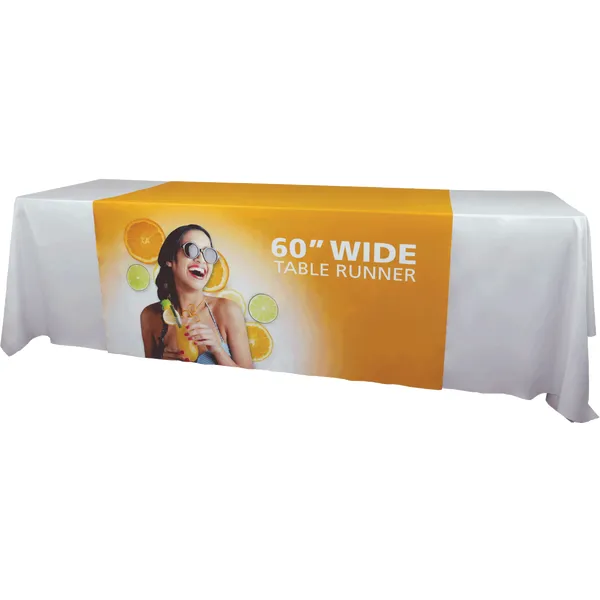 Table Runner 60in wide x 5ft  Long Table Cover Runner Printed Dye Sub