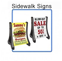 Sidewalk Signs