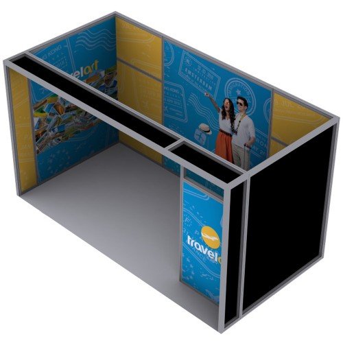 20 Foot Cabo Booth B (Graphic Package)