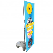 Outdoor Banner Display Zeppy  with Water Filled Base