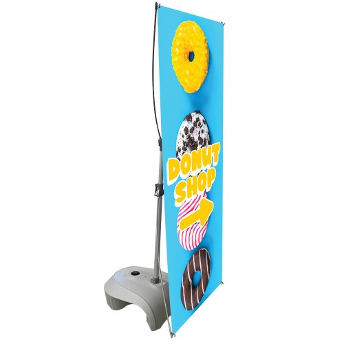 Zeppy Outdoor Banner Stand -- Scrim (Graphic Only)