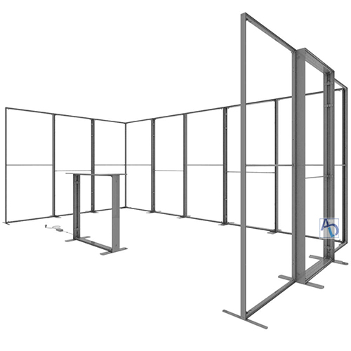 SEGO Modular Lightbox Display with QSEG Configuration C (Frame Only)