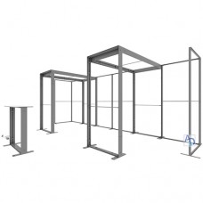 SEGO Modular Lightbox Display with QSEG Configuration C (Frame Only)