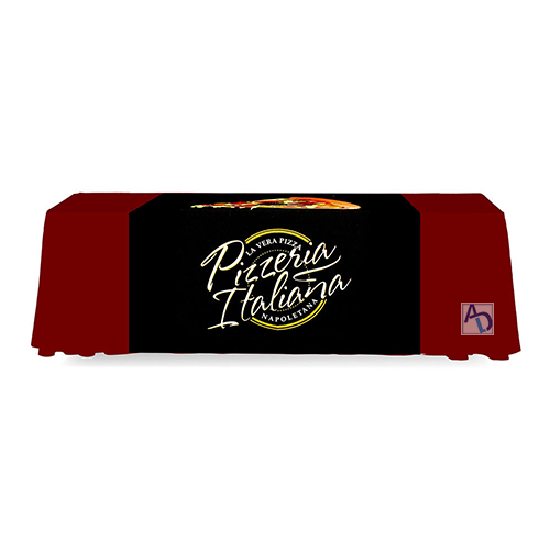5ft FullBack Dye Custom Table Runner