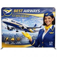 10ft EZ Flight Single-Sided Backwall (Graphic Package)