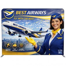 10ft EZ Flight Double-Sided Backwall (Graphic Package)