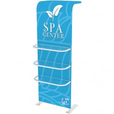 EZ Tube Waterfall Shelves Double-Sided (Graphic Package)