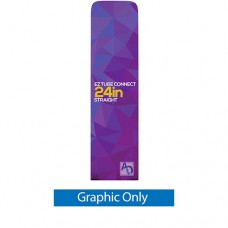 2ft Double-Sided EZ Tube Connect Non Backlit Single Frame (Graphic Only)