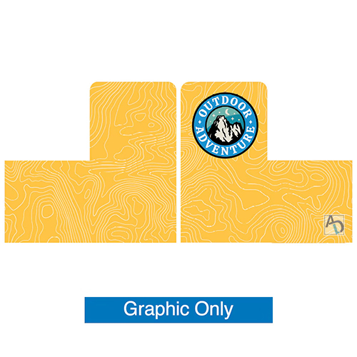 EZ Tube Connect Double-Sided Return Wall (Graphic Package)