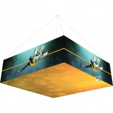 10ft x 3ft Formulate Backlit Square Hanging Structure