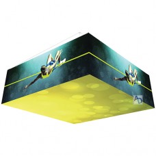12ft x 4ft Formulate Backlit Square Hanging Structure