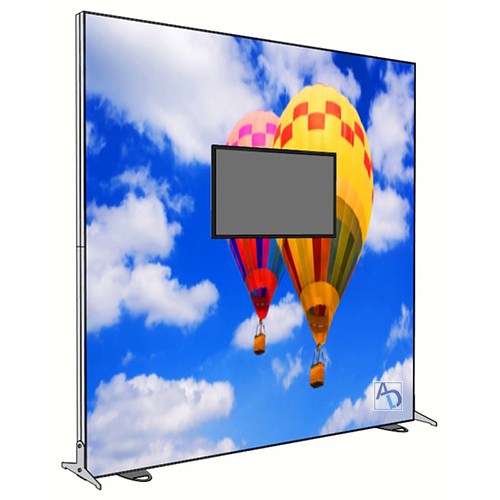 118in x 118in Igniter LightBox TV Left