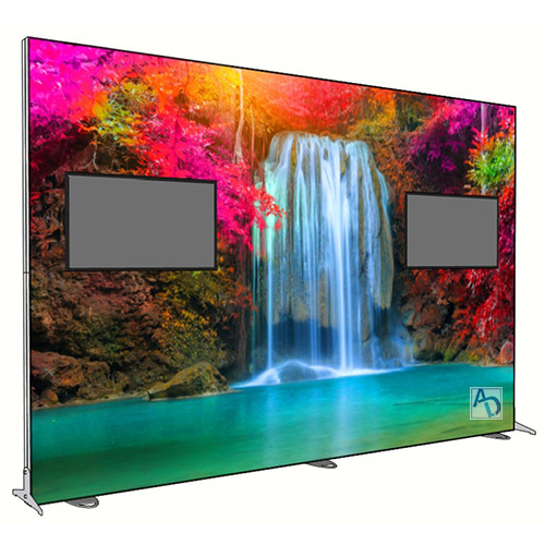 180in x 118in Igniter LightBox TV Left