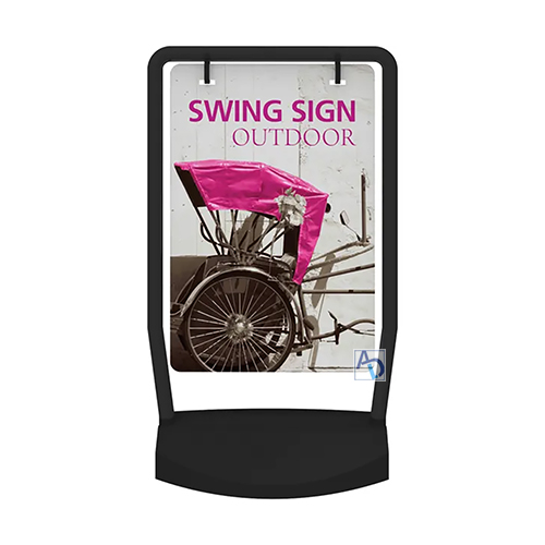 Twirl Outdoor Sign