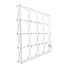 10ft x 10ft RPL Fabric Pop Up Display Straight with Endcaps (Hardware Only)
