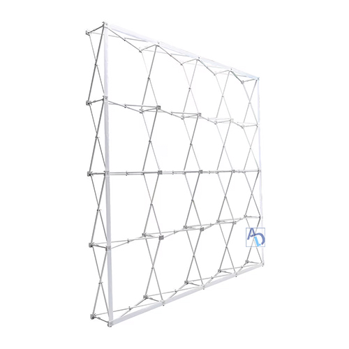 10ft x 10ft RPL Fabric Pop Up Display Straight with Endcaps (Graphic Package)