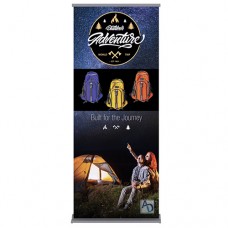 33.5in x 80in One Choice Better Roll Up Banner Stand