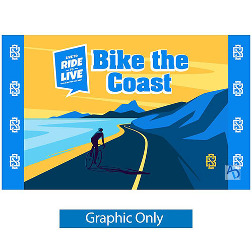 10ft Single-Sided RPL Backlit Pop-Up Display (Graphic Package)