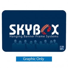 10ft x 5ft Skybox Flat Panel Hanging Banner (Graphic Only)