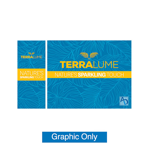 Showbird 65 10ft x 10ft Configuration A Double-Sided Display (Graphic Only)