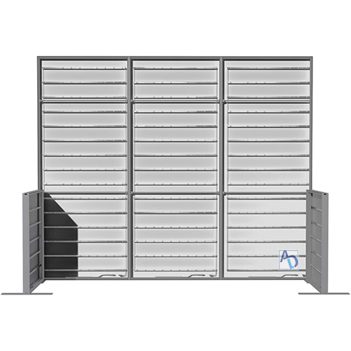 Showbird 65 10ft x 10ft Configuration B Double-Sided Display (Graphic Package)