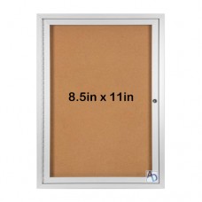 8.5in x 11in Lock-a-Graphic Display Case