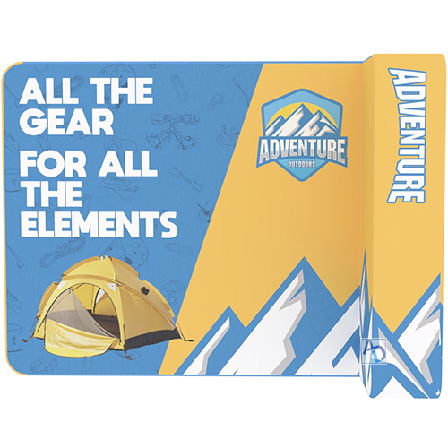 Wallbox Single-Sided 10ft with Right Storage (Graphic Only)