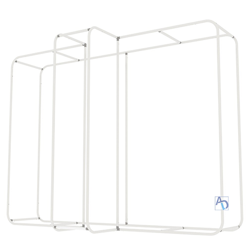 Wallbox Single-Sided 10ft with Center Storage (Graphic Package)