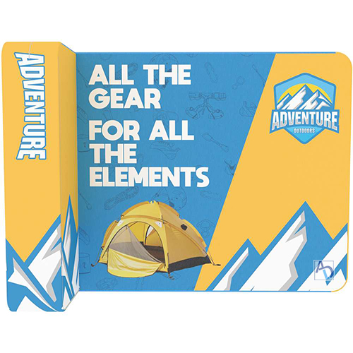 Wallbox Double-Sided 10ft with Left Storage (Graphic Only)