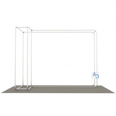 Wallbox 10ft with Left Storage (Hardware Package)