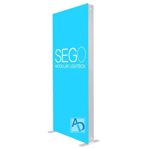 3.3 x 7.4ft. SEGO Modular Lightbox Display Double-Sided (Graphic Package)
