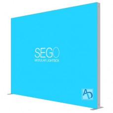 9.8 x 7.4ft. SEGO Modular Lightbox Display Double-Sided (Graphic Package)