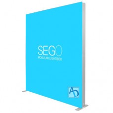 6.5 x 7.4ft. SEGO Modular Lightbox Display Double-Sided (Graphic Package)