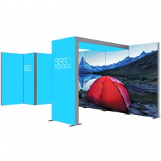 SEGO Modular Lightbox Display Configuration F - Double Sided (Graphic Package)