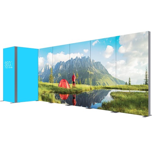 SEGO Modular Lightbox Display Configuration J - Double Sided (Graphic Package)