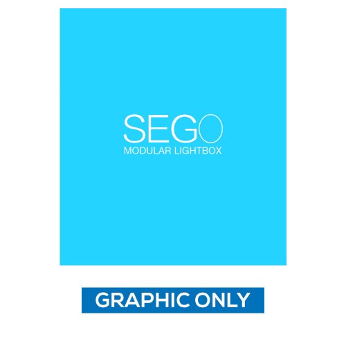6.5 x 7.4ft. SEGO Modular Lightbox Display Double-Sided (Graphic Package)