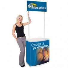 Promotional Counter Display Stand Campaign Graphic Counter Display