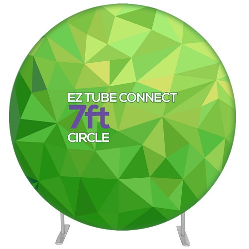 5 ft. EZ Tube® Connect Circle Single-Sided (Graphic Package)