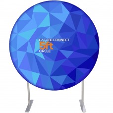 5 ft. EZ Tube® Connect Circle Single-Sided (Graphic Package)