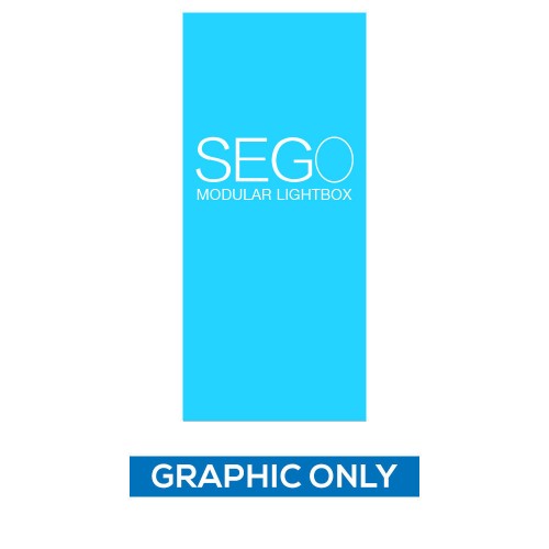 SEGO 80 Modular Lightbox Display Double-Sided (Graphic Package)