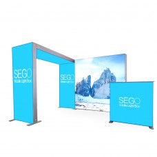 SEGO Modular Lightbox Display Configuration C Double-Sided (Graphic Package)