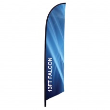 13ft Falcon Flag Graphic Only 