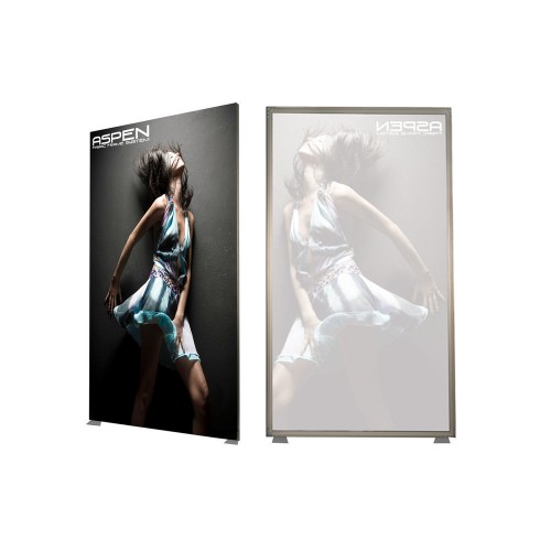 Aspen Fabric Frame System -- 36" x 36",  Single-Sided, Graphic Package (Frame & Graphic)
