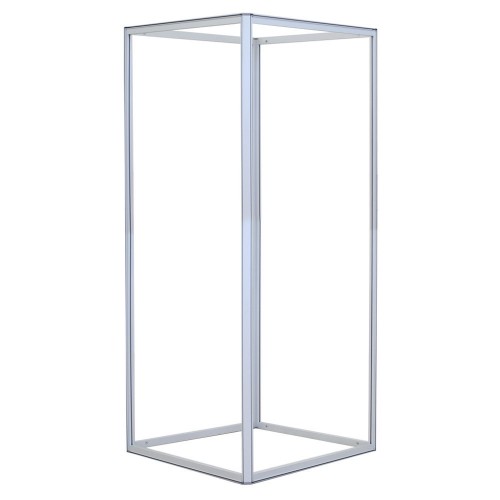 4 x 8 ft. 32D Big Sky Square Tower Silver Frame (Graphic Package)