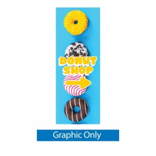 Zeppy Outdoor Banner Stand -- Scrim (Graphic Only)